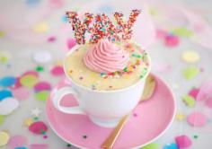 Celebration Microwave Mug Cake!!!! make it in minutes in the microwave