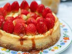 Permanent Link to Strawberry Cheesecake with Salted Caramel