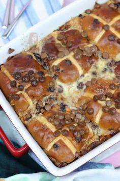 Hot Cross Bun Pudding! - Jane's Patisserie