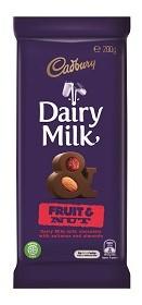 Cadbury Fruit & Nut Block 200g
