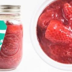 How to make Instant Pot Strawberry Compote Recipe (Pressure Cooker Strawberry Compote): Luscious Sweet 6-ingredient Strawberry Sauce will ha...