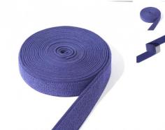 Blue Woven Elastic Band（https://www.aoyaelastic.com/product/woven-elastic-band-1.html）
Soft and comfortable:  The surface of woven elastic band is smooth and soft, and it fits the skin with high comfort. It will not feel tight or uncomfortable when used.

Easy processing: The production process of Woven elastic band is simple, easy to process into various shapes and sizes, and can meet different needs.