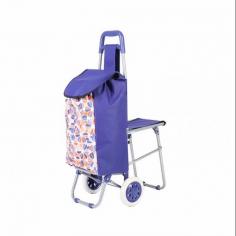 Flat Head Shopping Trolley Cart Shelf With Stool
https://www.rs-outdoor.com/product/shopping-trolley-bag-with-stool/flat-head-shopping-trolley-cart-shelf-with-stool.html
This folding shopping trolley cart shelf with stool is made of steel tubing and is lightweight and durable.
The shopping trolley frame can also be used separately as a transport trolley or as a multifunctional luggage trolley.
The ergonomic flat head handle is easy to grip and makes pulling the trolley or climbing stairs a breeze.
The flat head shopping trolley cart shelf with stool is suitable for supermarket shopping, grocery shopping, travel, holidays, gift giving and more.