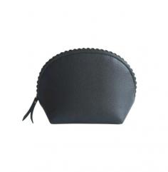 Black Leather Mini Cosmetic Pouch
https://www.bag-manufacturers.com/product/cosmetic-bag/
Material

 PU Leather

Size (L x W x H)

 12.5 x 9 x 14 cm
If you have any requirements, please click on "contact" to leave a message.
sales1@xibodan.com