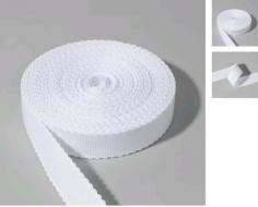 Non-Elastic Webbing
https://www.aoyaelastic.com/product/nonelastic-webbing.html
The patterns of webbing include plain webbing, twill webbing, herringbone webbing, corn webbing, etc.

Non-elastic webbing can be flat or tubular, and can also be post-processed and printed. It is usually very durable and strong and can withstand a lot of wear and tear. Some common types of non-elastic webbing include polypropylene webbing, cotton webbing, and nylon webbing.
Have a project in mind?
Send a message.
william@chinaaoya.cn