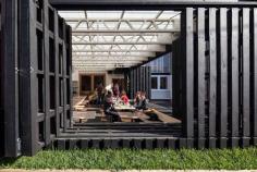 Beans Café & Roastery by Figureground Architecture in Melbourne | www.yellowtrace.c...