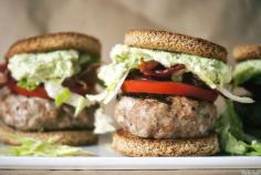 Turkey Sliders with Avocado-Ranch Dressing