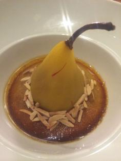 Poached pear for dessert - Mosaic, Sydney, NSW, 2000 - TrueLocal