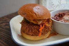 Head Pork and Kimchi at Pitt Cue Co in London. #burger #wishlist
