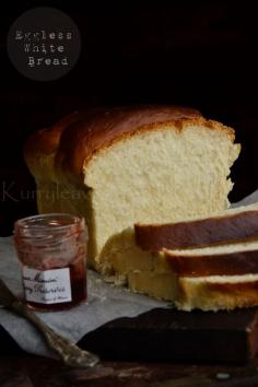 Soft and Fluffy Milk Bread | Eggless White Bread | TangZhong Method | kurryleaves