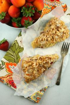 Strawberry, Apricot & Coconut Scones