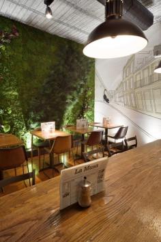 La Musa Latina Restaurant, Madrid designed by Lab-Matic Estudio