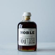 Noble Tonic 01: Tuthilltown Bourbon Barrel Matured Maple Syrup