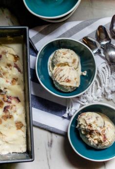 Caramelized Fig and Fig Newton Ice Cream