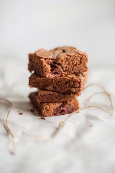 Frango do Campo: cherry brownies