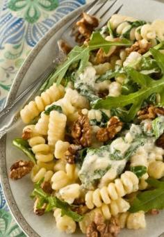 Pasta with Blue Cheese Sauce Recipe