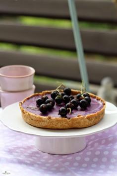 BLACK CURRANT GANACHE TART