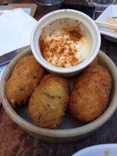 Leek and manchengo croquette - DIVINE!!! - Jah Bar, Pubs & Bars, Manly, NSW, 2095 - TrueLocal