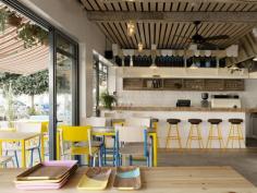 Java Café in Tel Aviv / designed by Studio Raanan Stern