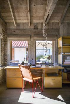 Rustic workplace