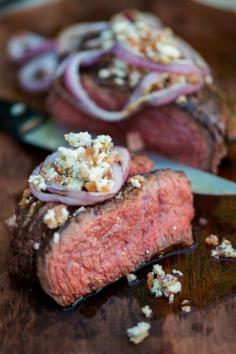 Grilled Bacon & Blue Cheese Steak