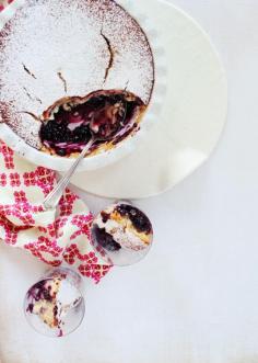 Blueberry Pudding Cake