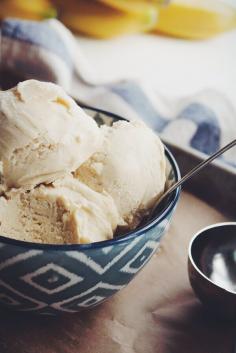 Brown Butter Banana Ice Cream