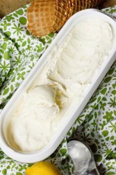Creamy and Refreshing Lemon Ice Cream (No Churn)