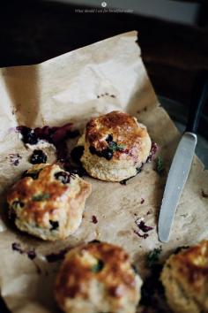 Blueberry scones by Marta Greber