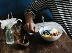 Overnight bircher muesli