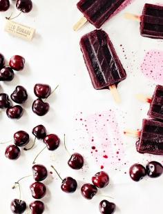 cherry merlot winesicles