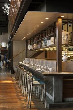 Sake Melbourne Restaurant, The Arts Centre, Melbourne designed by Luchetti Krelle