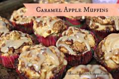 A Bountiful Love: Caramel Apple Muffins