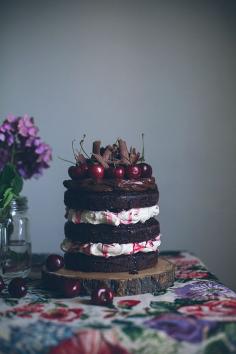 Call me cupcake: Black Forest gâteau