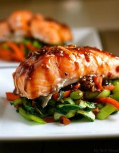 Asian Slow-Roasted Salmon