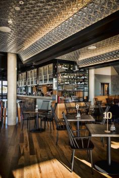 Walt and Burley Restaurant, Canberra, Australia designed by Luchetti Krelle