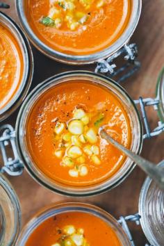 carrot tomato coconut soup