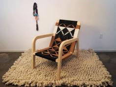 Macramé Palapa Lounge Chair by Pacific Wonderland