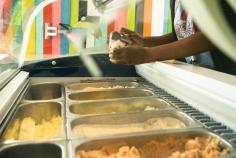 Bicycle-powered ice cream in LA