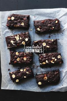 Cocoa Hazelnut Brownies