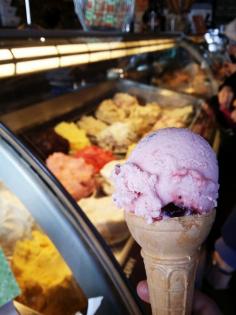 'Snap crackle and soft' - strawberry gelato, smashed chocolate crackles, marshmallow and raspberry jellies - Gelato Messina, Ice Cream & Frozen Yogurt, Darlinghurst, NSW, 2010 - TrueLocal