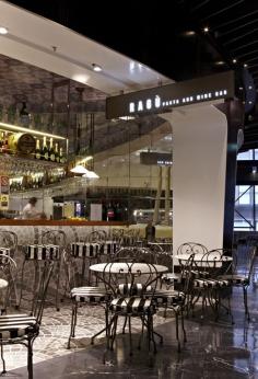 Ragu, Pasta & Wine Bar, Westfield, Sydney designed by Luchetti Krelle