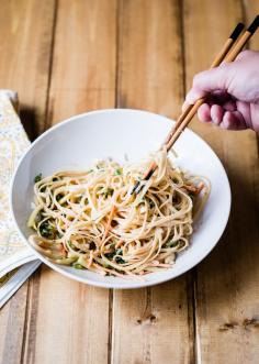 15-MINUTE SWEET + SPICY COLD PEANUT NOODLES
