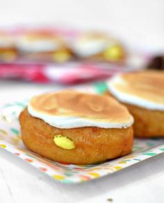 lemon meringue doughnuts