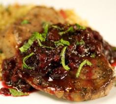 Baked Lamb Steaks with Chili and Coriander Recipe