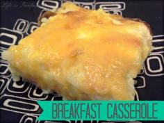 Life Is Fantasmic: Breakfast Casserole