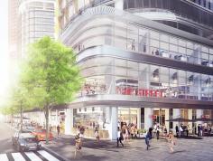 It will be a big win for foodies on the eat streets of Baranga-chew: The biggest food hub Australia has ever seen: An artist's impression of the deli and providore offering planned for Lime Street at Bara