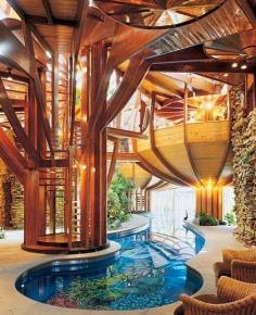Organic Architecture home of Steve Skilen by architect Bart Prince Located in Ohio - Picz Mania