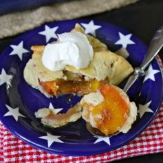 Peach Dumplings With Bourbon Hard Sauce