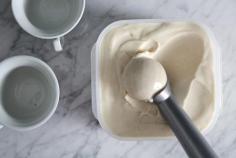 Moscato And Spices Poached Pear Gelato